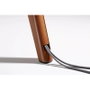 Fonestar Soporte TV Suelo Orientable STS-M5044 para TV 45-65", VESA hasta 400x400, hasta 40kg, Horizontal -45°/+45°, Madera Negro/Nogal